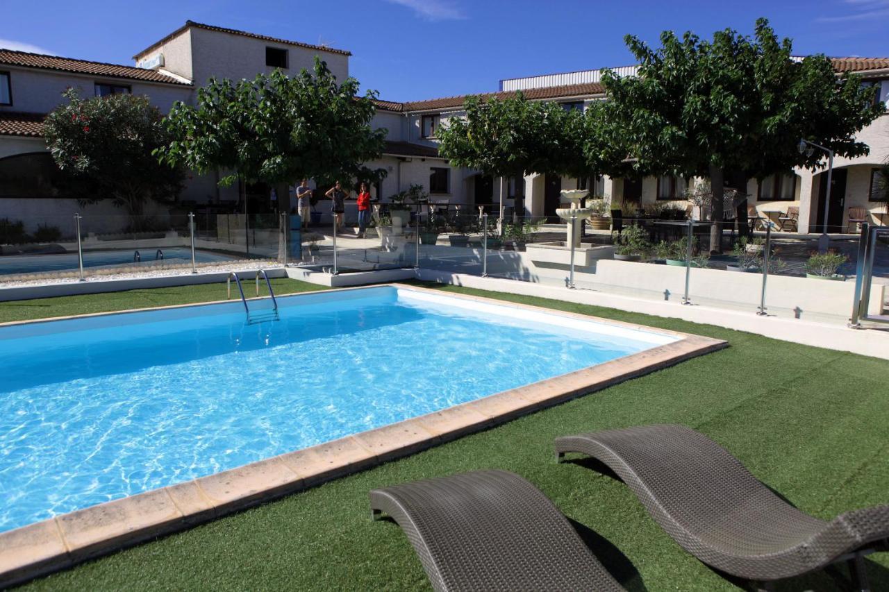 Logis Hotel Le Pressoir Saint Chinian Bagian luar foto
