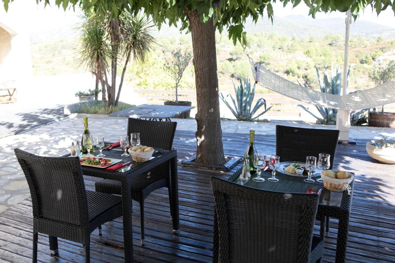 Logis Hotel Le Pressoir Saint Chinian Bagian luar foto